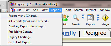 Legacy Home Page