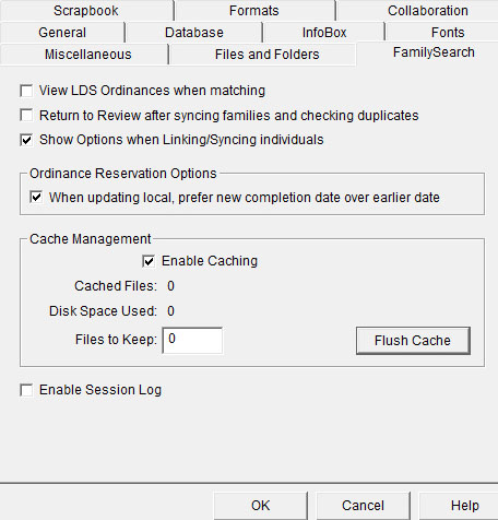 AQ familysearch pref tab