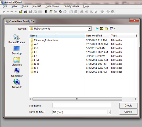 Saving Files