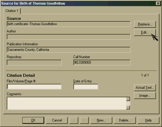 Source screen